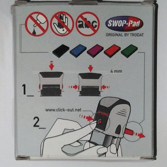 Trodat 4911 Self-Inking Stamp - Picture 4 of 8